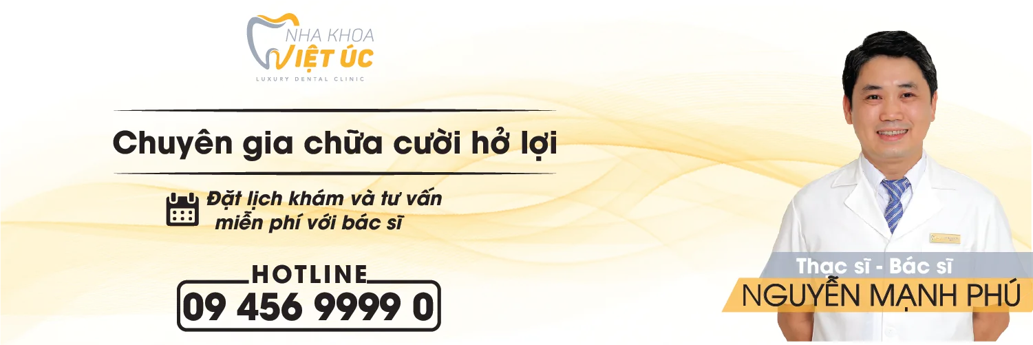 Chữa cười hở lợi trực tiếp từ chuyên gia