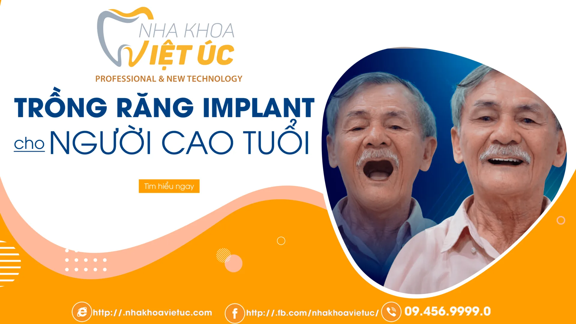 Nha khoa Việt Úc trồng răng cho người cao tuổi