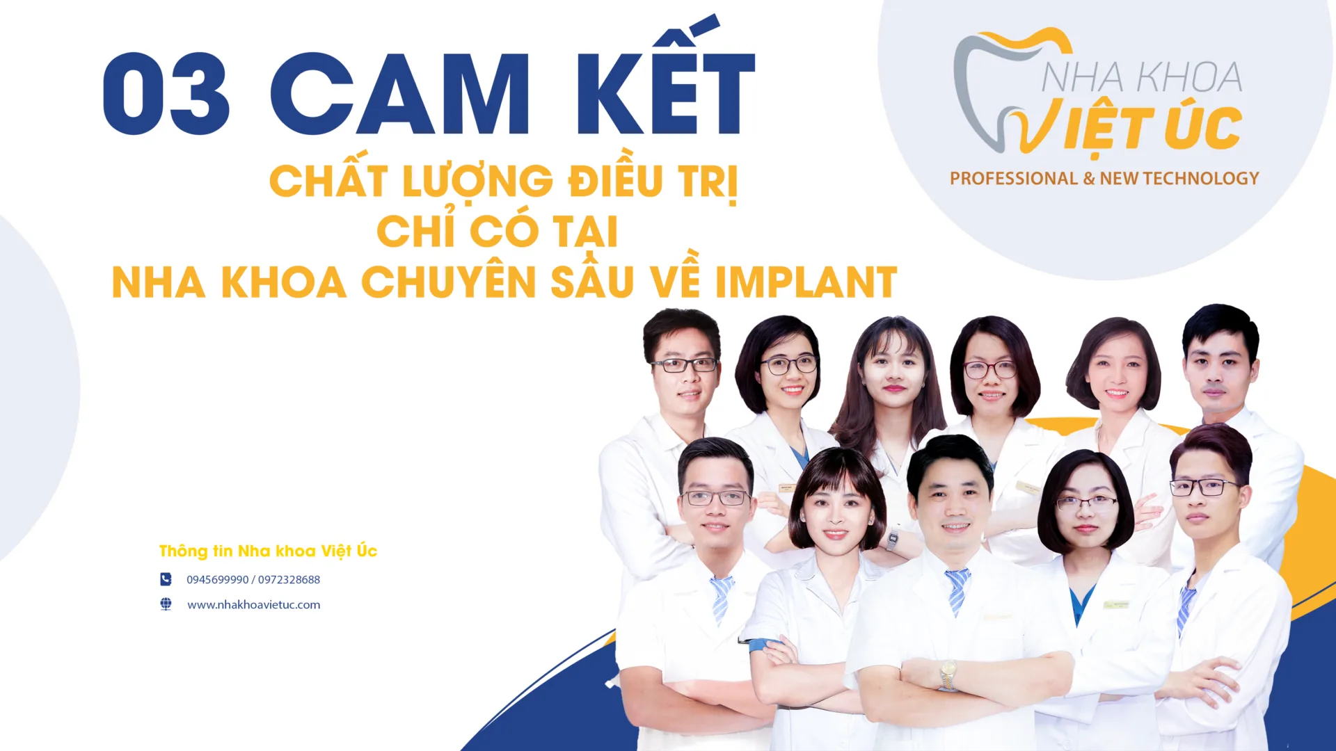 3 cam kết chất lượng điều trị chỉ nha khoa chuyên sâu về implant dám làm