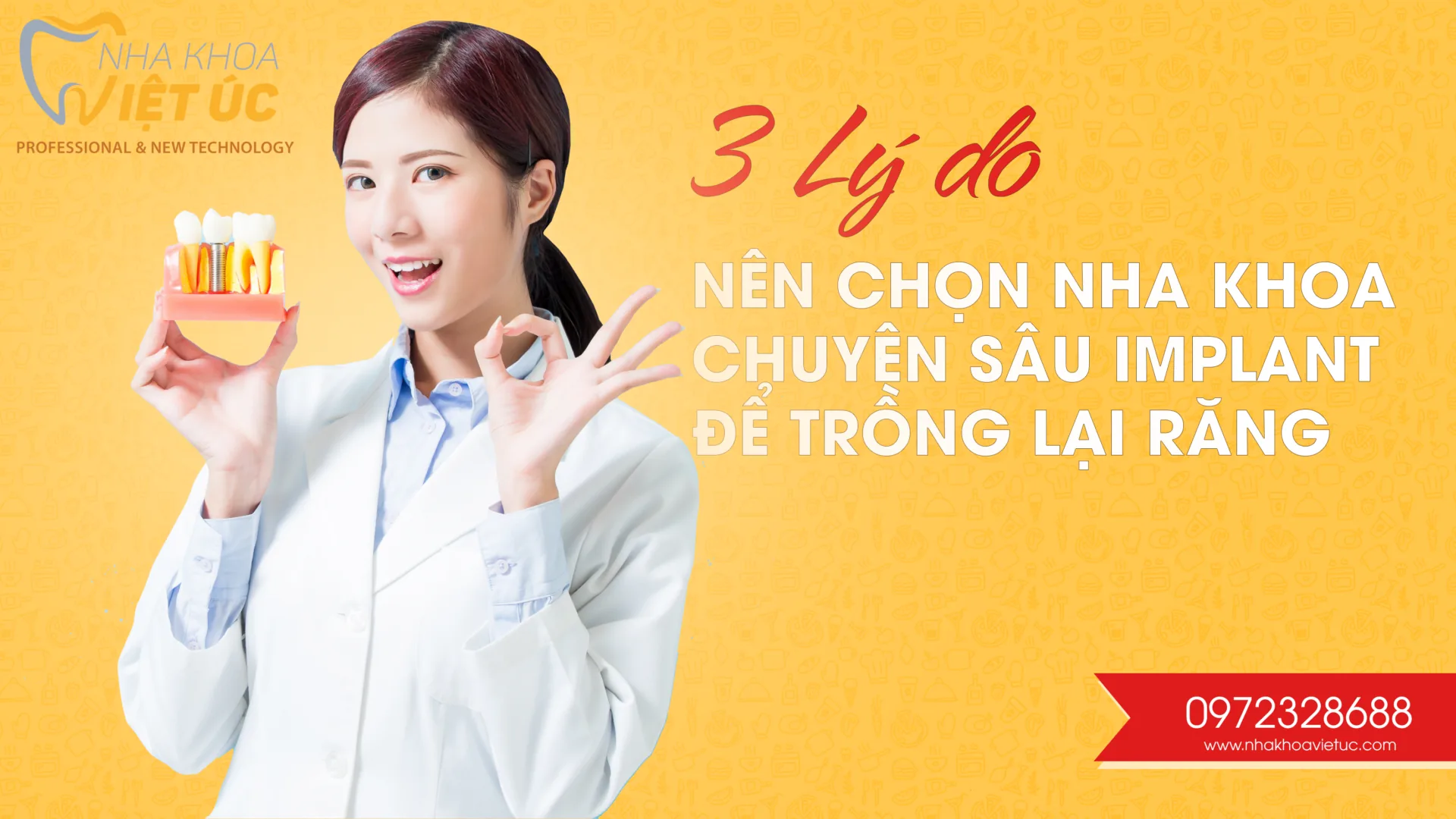 3 lý do nên chọn nha khoa việt úc để trồng răng implant