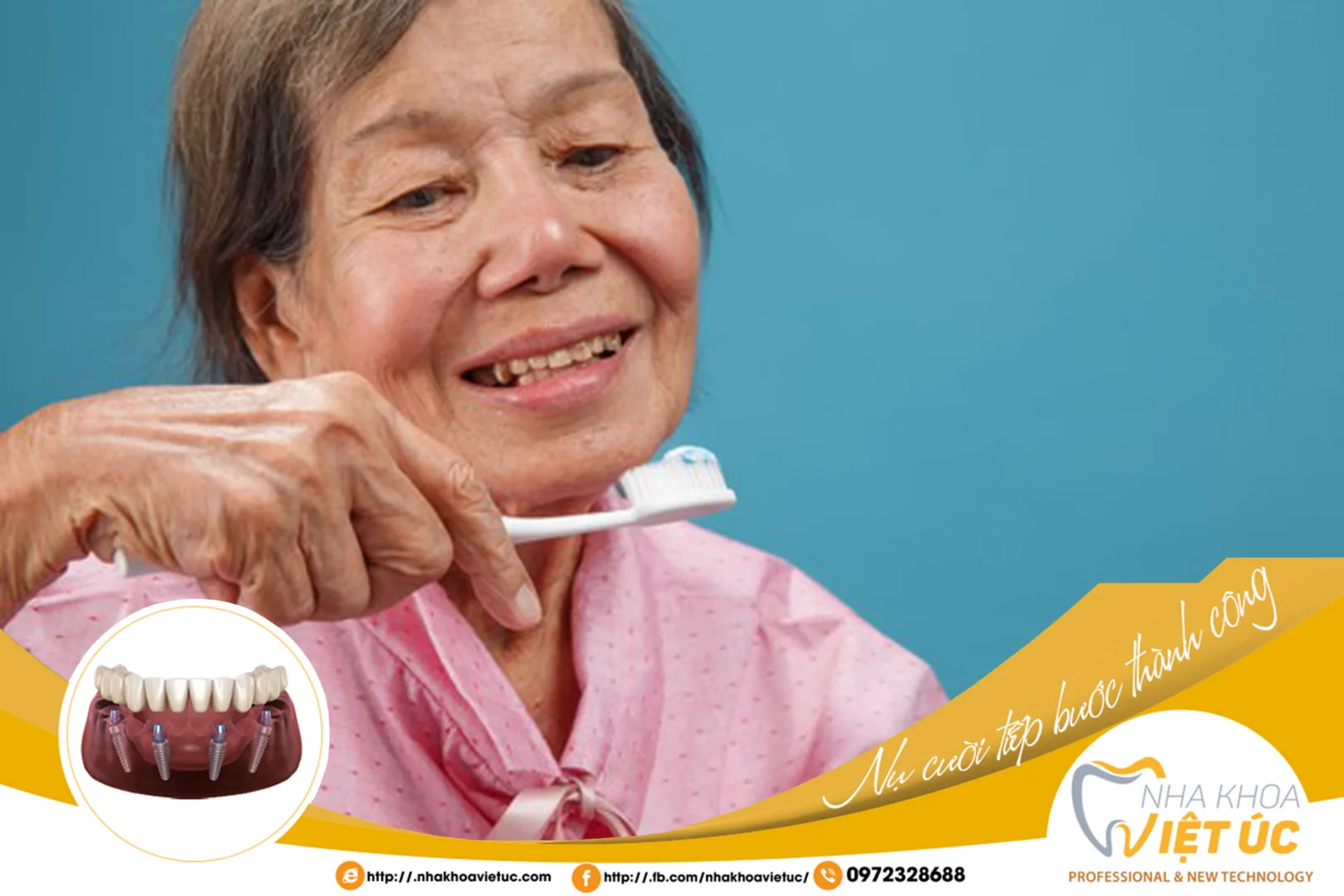 luôn vệ sinh răng miệng