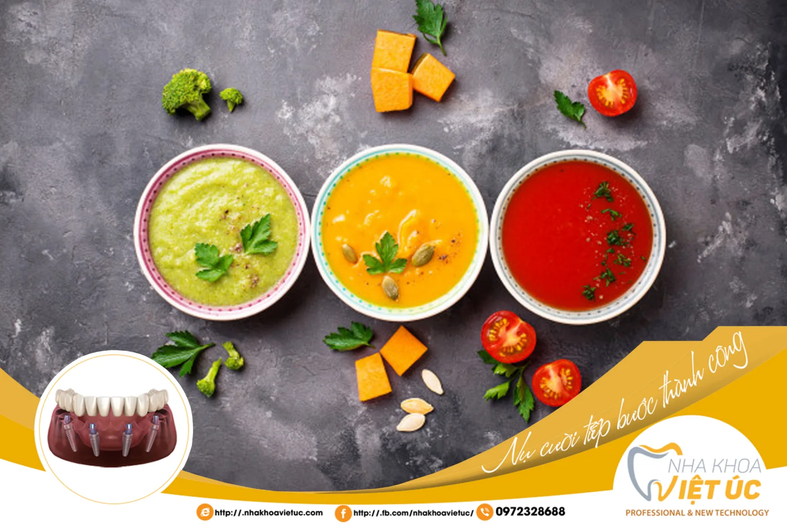 Việc ăn nhai những món mềm, không sử dụng ống hút kèm chế độ nghỉ ngơi hợp lý sẽ giúp mọi người mau lành thương hơn
