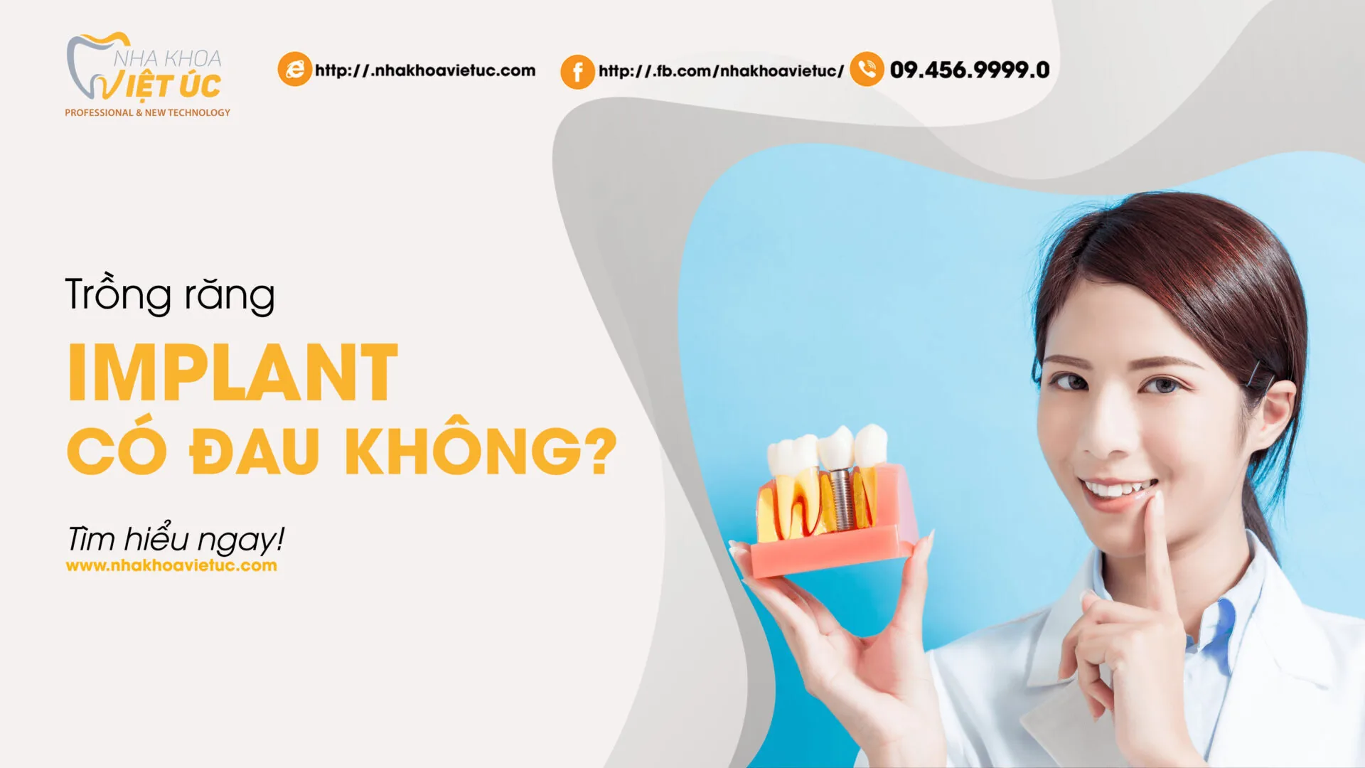 Trồng răng implant có đau không