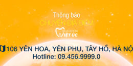 Thông báo chuyển địa điểm